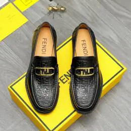 fendi cuir chaussures pour homme s_1220977